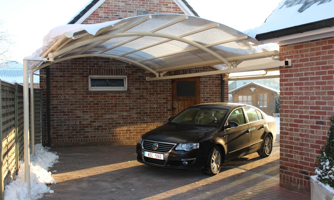 Bescherm je wagen onder een carport